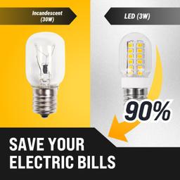 [Lifetime Warranty] 8206232A Microwave LED Bulb thumbnail 2