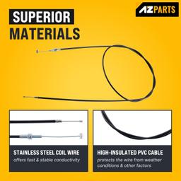 [Lifetime Warranty] 75-inch Throttle Cable thumbnail 5