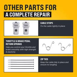 [Lifetime Warranty] 75-inch Throttle Cable thumbnail 3