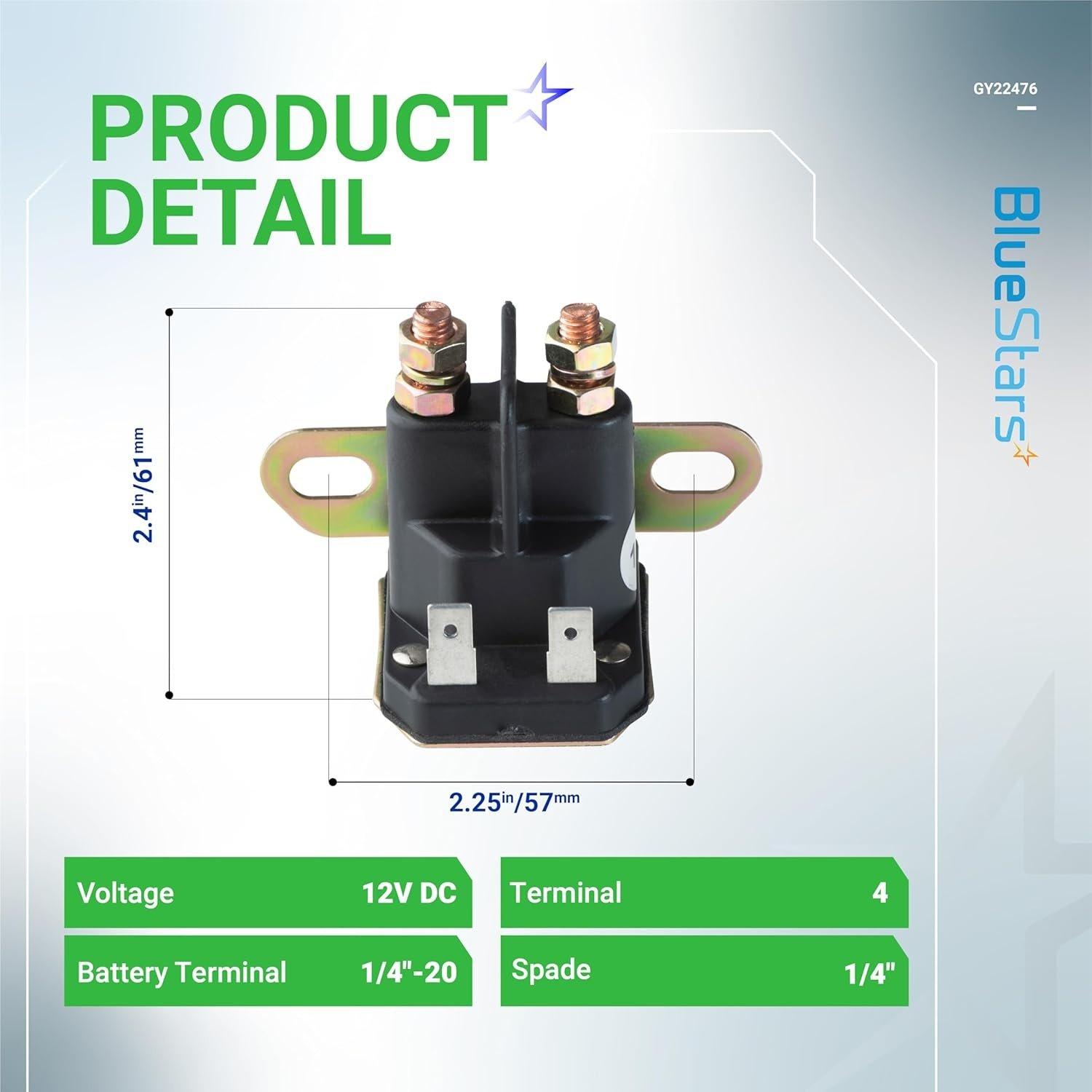[Lifetime Warranty] 12V GY22476 AUC15346 Starter Solenoid image 5