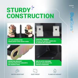 [Lifetime Warranty] 12V GY22476 AUC15346 Starter Solenoid thumbnail 1
