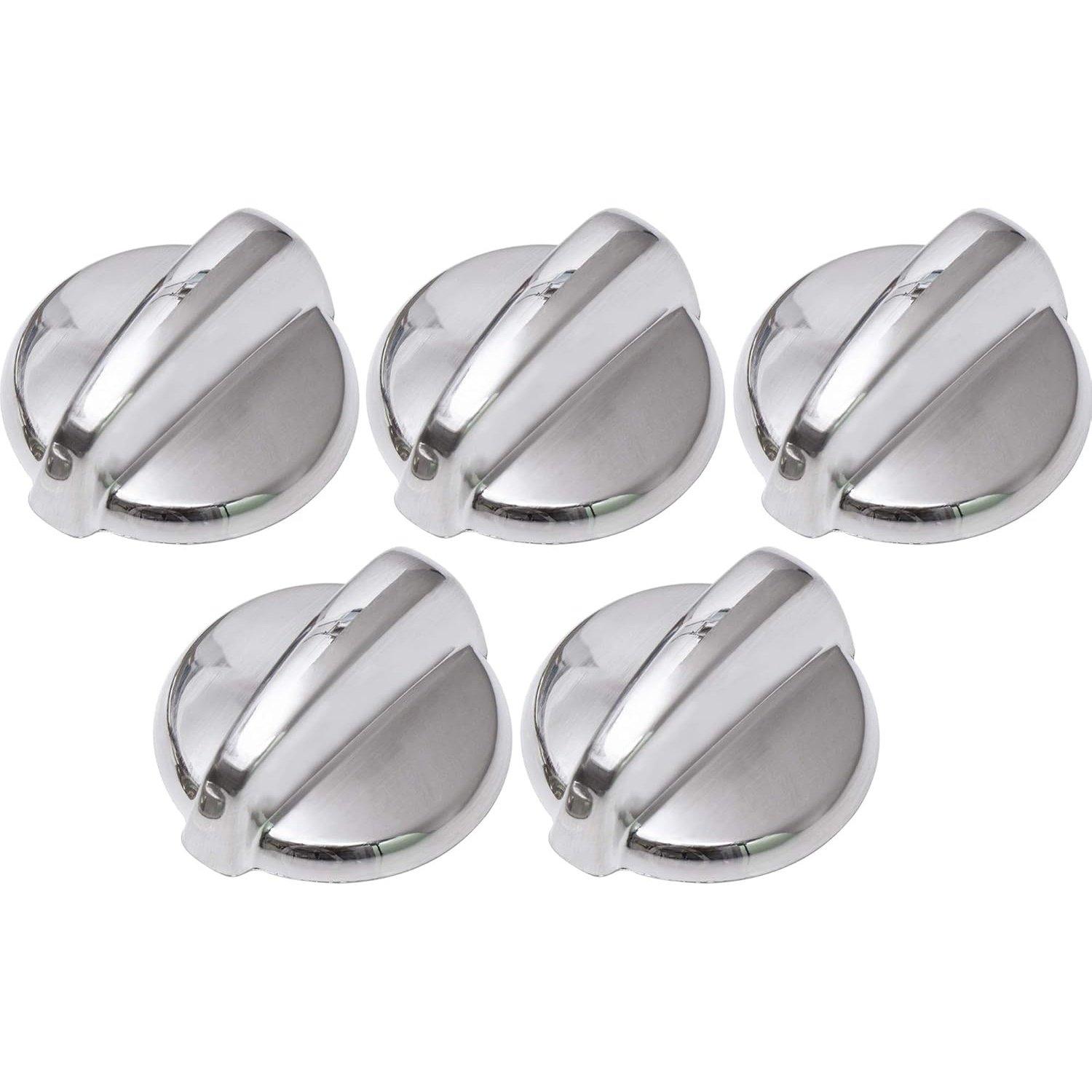 WB03T10284 Range Control Knob Stainless Steel image 0