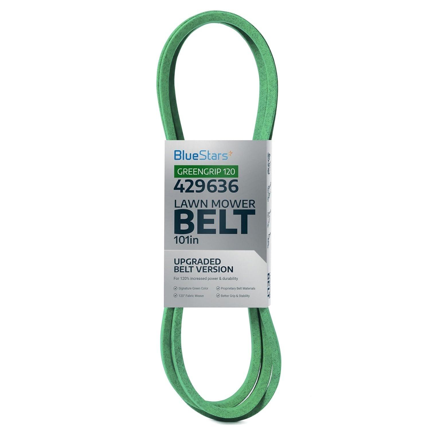 [Lifetime Warranty] Lawn Mower Deck Belt 429636 197253 1/2" x 101" image 0