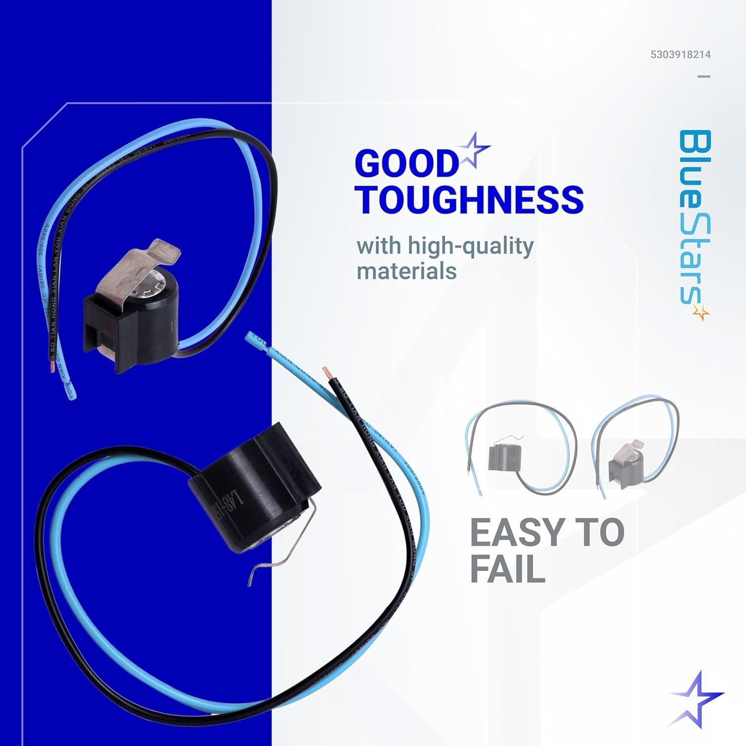 [Lifetime Warranty] 5303918214 Refrigerator Defrost Thermostat Kit - Compatible with Frigidaire Kenmore Electrolux Refrigerators - Replaces 75303918214 892545 AP2150145 PS469522 - Pack of 2 image 3