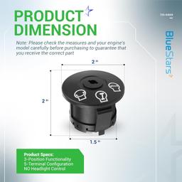 [Lifetime Warranty] 725-04659 925-04659 Ignition Switch with Key 5 Terminals thumbnail 8
