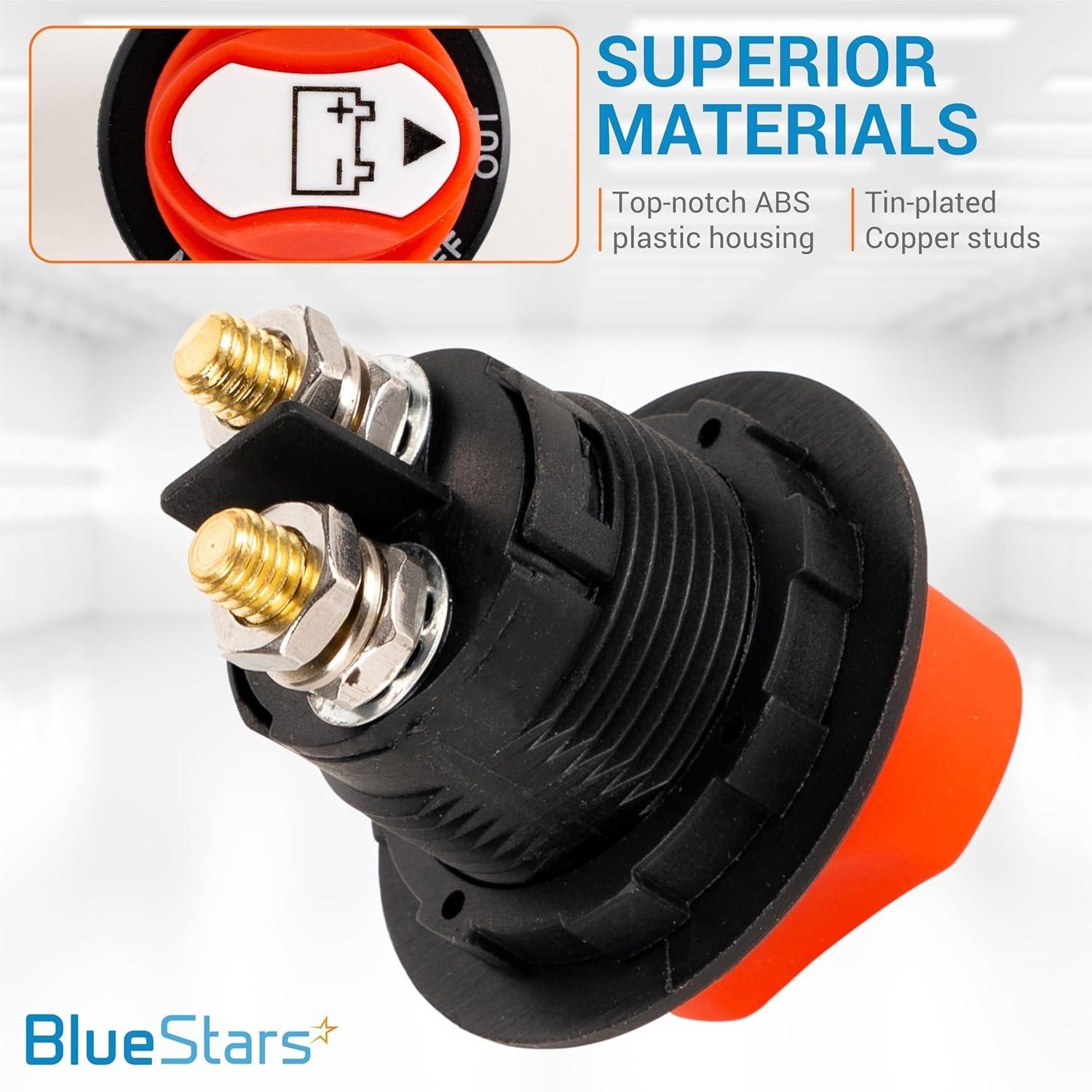 [Lifetime Warranty] Battery Isolator Selector Switch for Boat 100A image 2