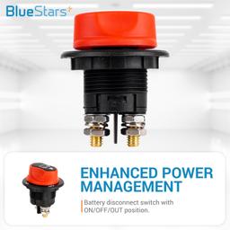 [Lifetime Warranty] Battery Isolator Selector Switch for Boat 100A thumbnail 5