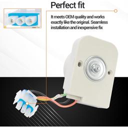 [Lifetime Warranty] WR60X28783 WR60X23584 WR60X31522 Refrigerator Evaporator Fan Motor - Compatible with GE & Hotpoint Refrigerators - Replaces WR60X10046 WR60X10141 WR60X10346 PS10063450 WR60X10045 thumbnail 6