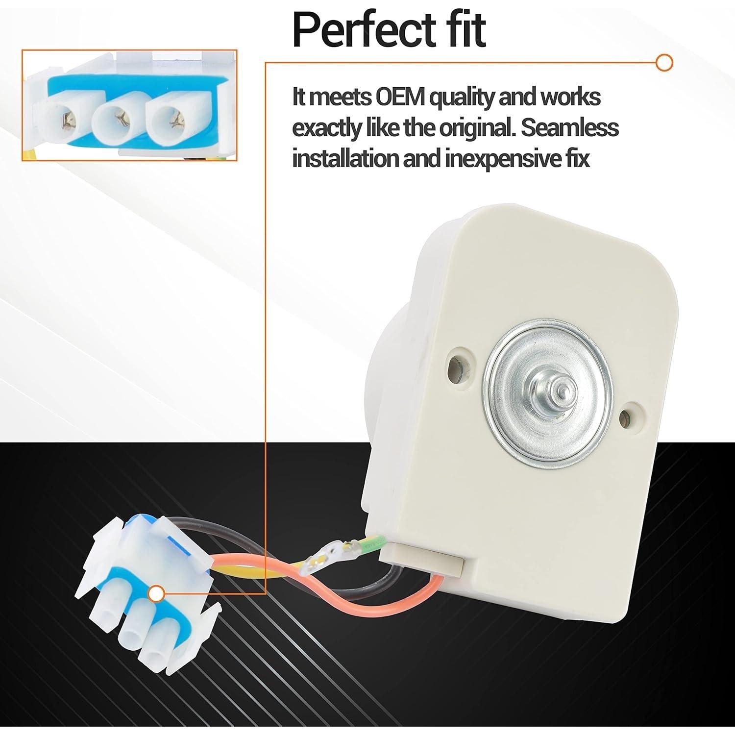 [Lifetime Warranty] WR60X28783 WR60X23584 WR60X31522 Refrigerator Evaporator Fan Motor - Compatible with GE & Hotpoint Refrigerators - Replaces WR60X10046 WR60X10141 WR60X10346 PS10063450 WR60X10045 image 6