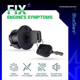 [Lifetime Warranty] 925-04228 Lawn Mower Ignition Starter Switch 5 Terminals 3 Position with Keys thumbnail 5