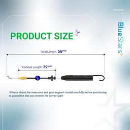 [Lifetime Warranty] 946-04173E 746-04173E Deck Engagement Cable thumbnail 3