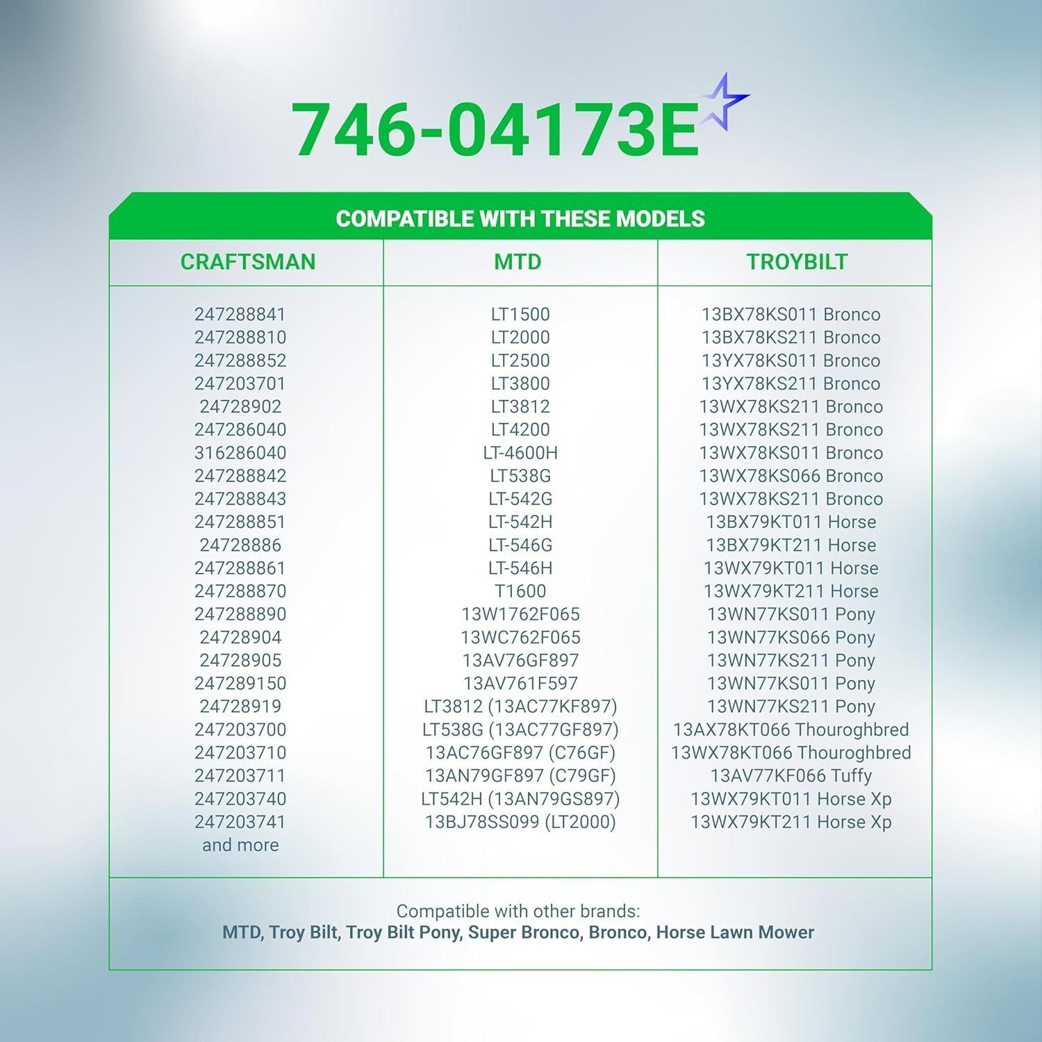 [Lifetime Warranty] 946-04173E 746-04173E Deck Engagement Cable image 8