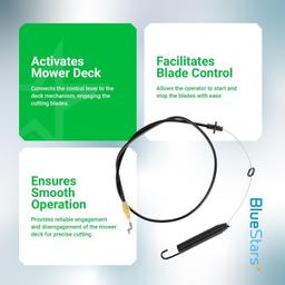 [Lifetime Warranty] 946-04173E 746-04173E Deck Engagement Cable thumbnail 5