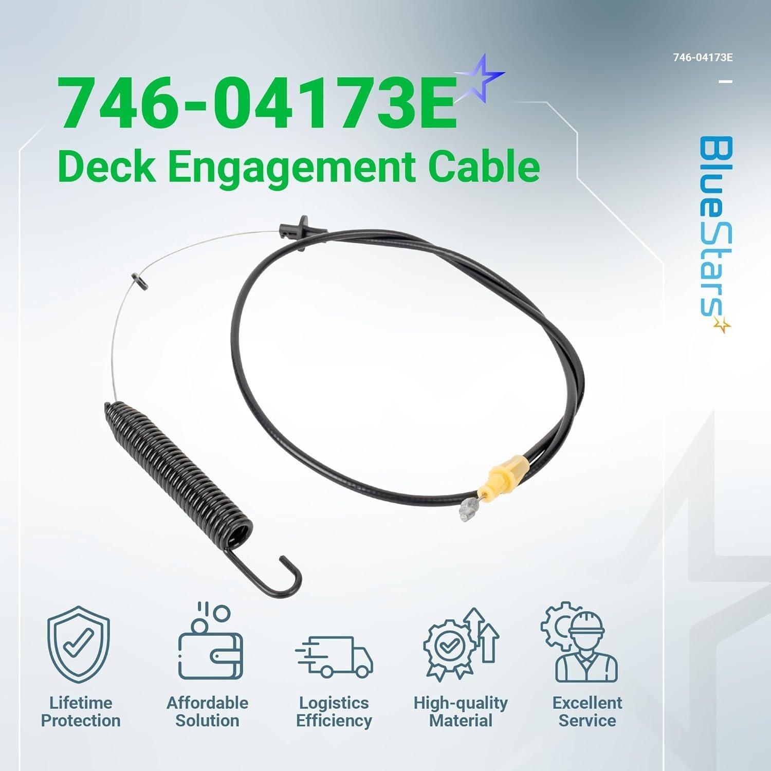 [Lifetime Warranty] 946-04173E 746-04173E Deck Engagement Cable image 2