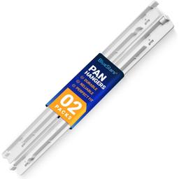 [Lifetime Warranty] 240530601 (Left) & 240530701 (Right) Refrigerator Pan Hangers, Drawer Slide Rail Replacement - For Kenmore & Frigidaire Refrigerators - Replaces 240460401, 240460501 thumbnail 0