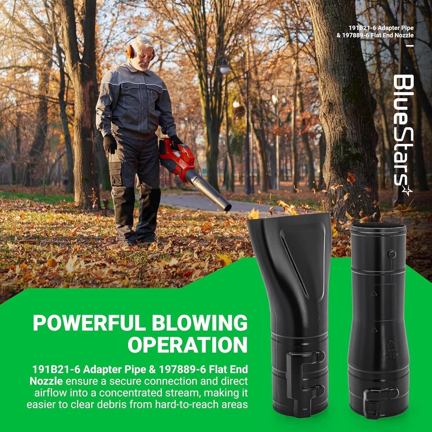 191B21-6 191L13-5 Adapter Pipe & 197889-6 Flat End Nozzle image 4