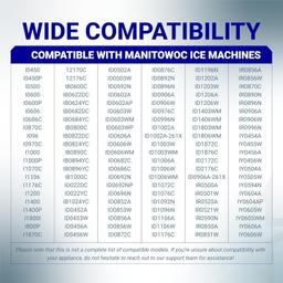 [Lifetime Warranty] 000008484 000009122 Water Inlet Valve - Compatible with Manitowoc Ice Machines 220/240V 50/60Hz 6W - Replaces 000009122 000008484 33129030 IH9122 thumbnail 8