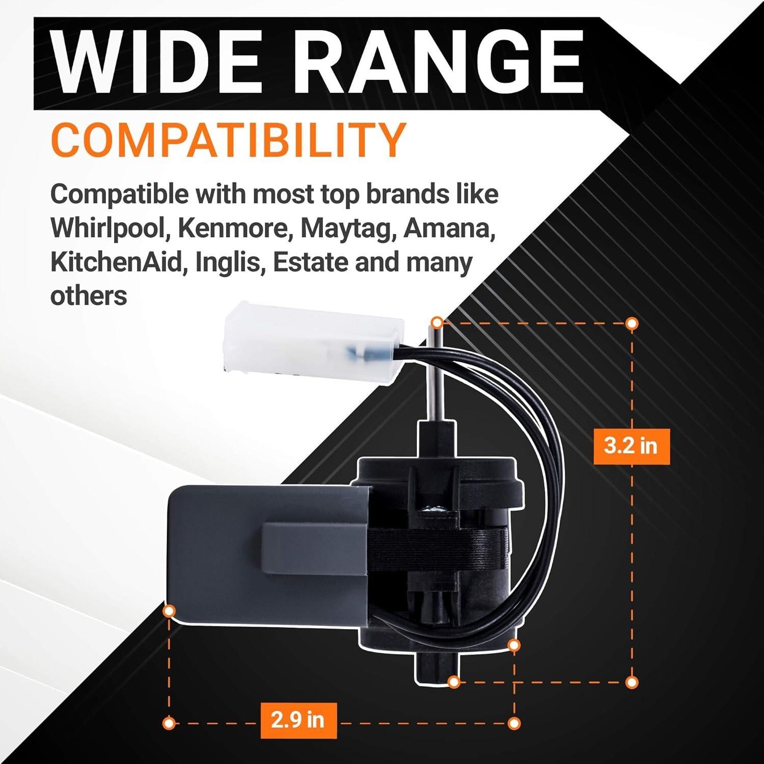 [Lifetime Warranty] 2315539 Refrigerator Evaporator Fan Motor – Compatible with Whirlpool & Kenmore Refrigerators – Replaces WP2315539 2219689 2225625 W10438708 WP2315539VP AP6007247 PS11740359 image 5