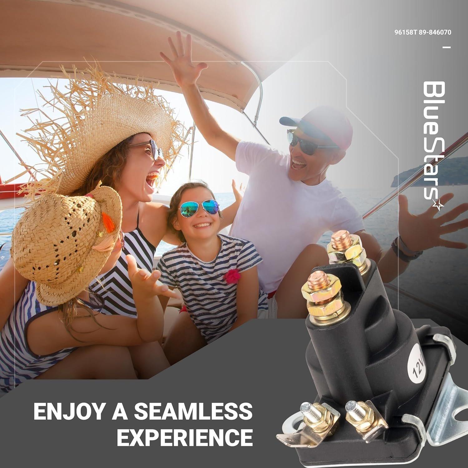 89-96158T Power Trim Solenoid Switch image 4