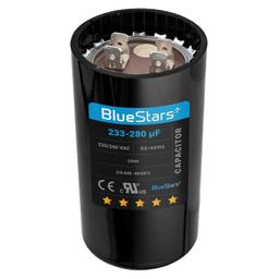[Lifetime Warranty] 233-280 uF MFD 220-250 VAC ±20% Round Motor Start Capacitor 50/60 Hz AC Electric Replacement thumbnail 0