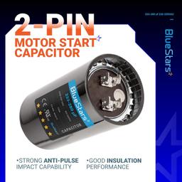 [Lifetime Warranty] 233-280 uF MFD 220-250 VAC ±20% Round Motor Start Capacitor 50/60 Hz AC Electric Replacement thumbnail 5