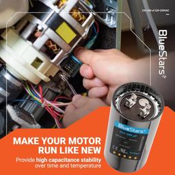 [Lifetime Warranty] 233-280 uF MFD 220-250 VAC ±20% Round Motor Start Capacitor 50/60 Hz AC Electric Replacement thumbnail 3