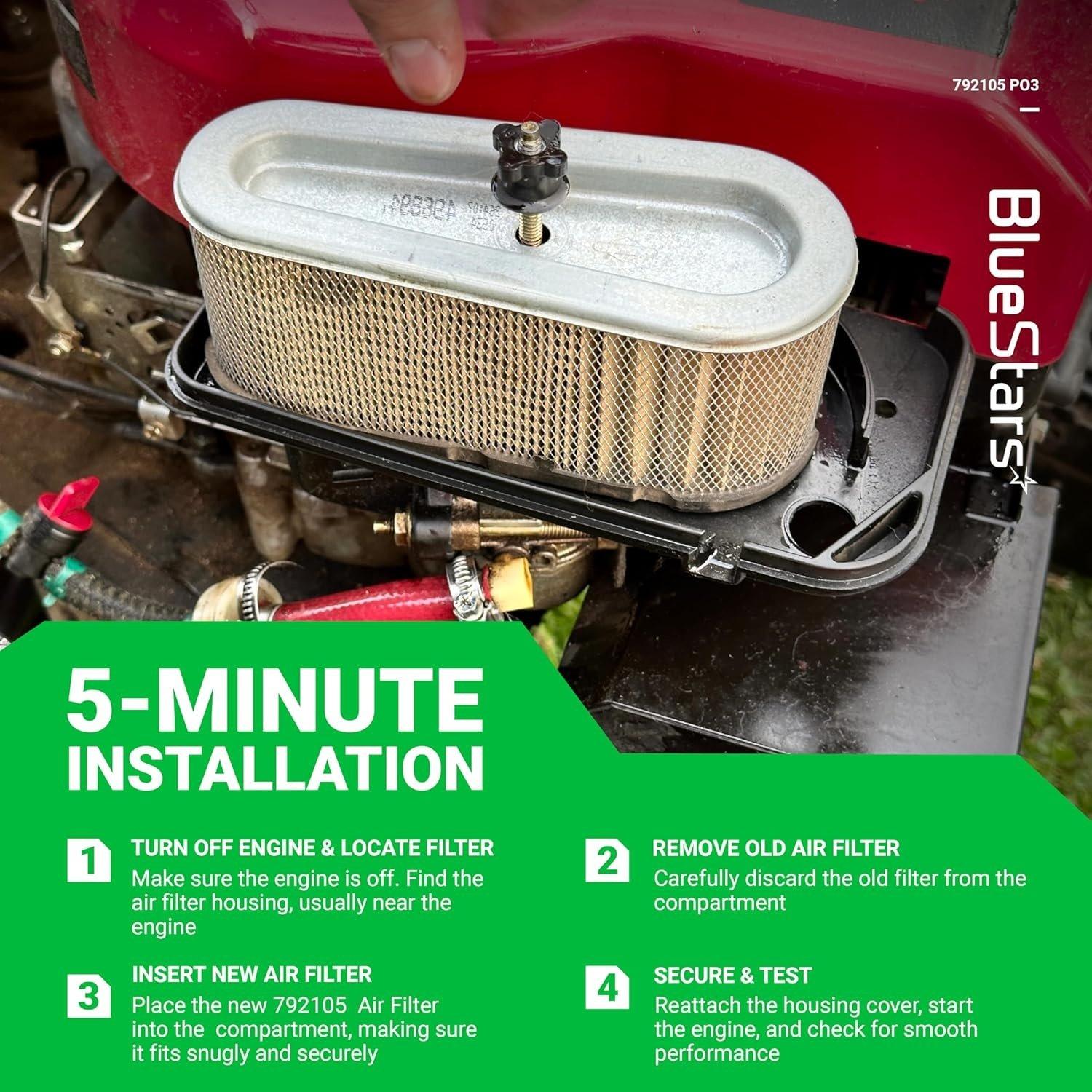 [Lifetime Warranty] 792105 Air Filter - Pack of 3 image 1