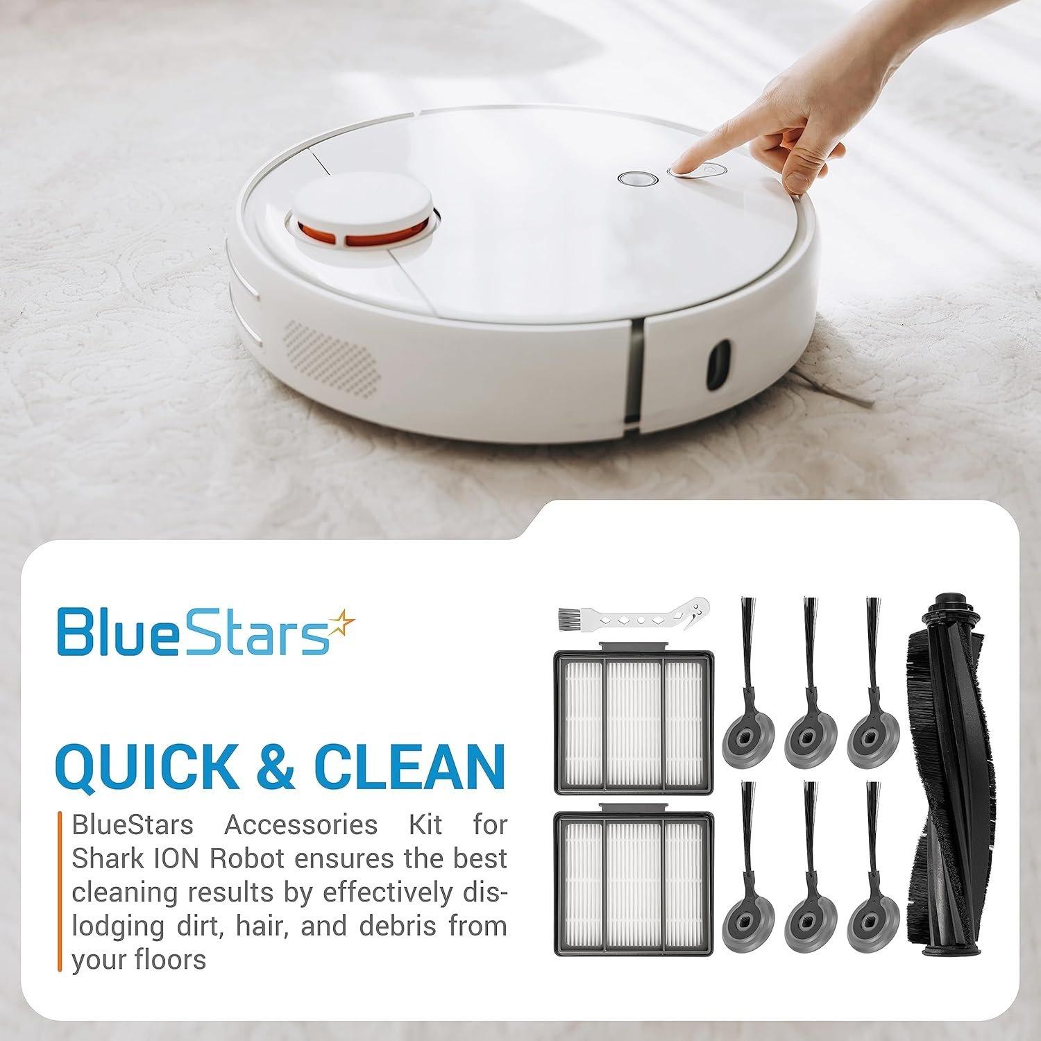 Accessories Kit, 1 Roller Brush 6 Side Brushes 2 Filters 1 Sweeping Brush image 5