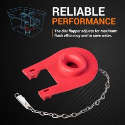 100BP Toilet Flapper - Pack of 2 thumbnail 2