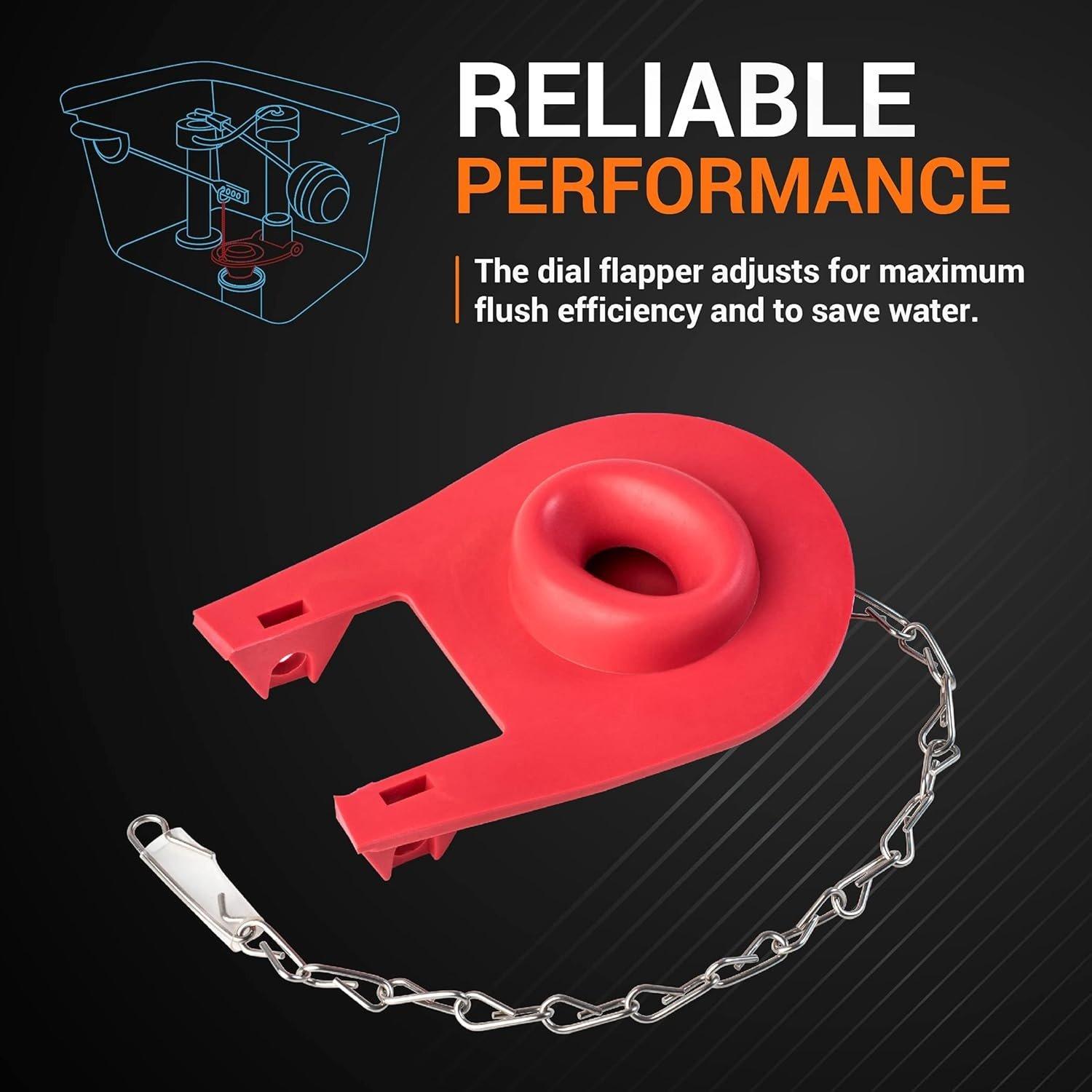 100BP Toilet Flapper - Pack of 2 image 2