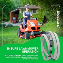 [Lifetime Warranty] 532130969 130969 Deck Drive Belt thumbnail 3