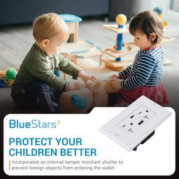 [Lifetime Warranty] 20 Amp Electrical USB Wall Charger Outlet thumbnail 3