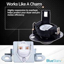 [Lifetime Warranty] 280148 Dryer Thermal Cut Off Kit - Includes 8557403 Thermostat & 8318314 Thermal Fuse - Compatible with Whirlpool Kenmore Maytag Dryers - Replaces 280148VP 1175772 AP3874047 PS991443 thumbnail 5
