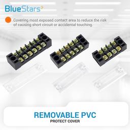 [Lifetime Warranty] 4/5/6 Positions Terminal Strip Blocks 600V 15A - Pack of 6 thumbnail 3