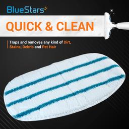 [Lifetime Warranty] Replacement Steam Mop Pads - Compatible with PurSteam ThermaPro 10-in-1 Steam Mop - Pack of 6 thumbnail 2