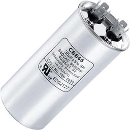 35 MFD uf ± 5% MFD 370 V VAC or 440 Volt Multi-Purpose Motor Run Round Capacitor thumbnail 0
