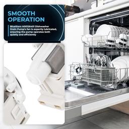 [Lifetime Warranty] A00126401 Dishwasher Drain Pump Replacement - Compatible with Frigidaire Kenmore Crosley Dishwasher - Replaces AP5690431 154736201 5304492415 PS8689824 bpx1-90e thumbnail 2