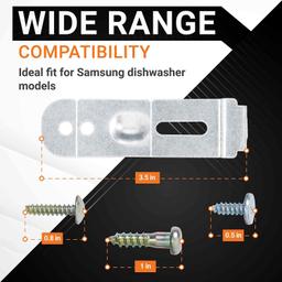 DD94-01002A Dishwasher Mounting Bracket Assembly thumbnail 1
