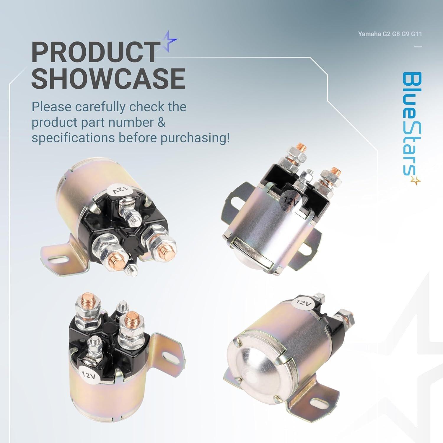 [Lifetime Warranty] 12V 4 Terminal 1985-2002 Starter Solenoid for Yamaha G2 G8 G9 G11 G14 G16 G20 Gas Golf Cart image 6