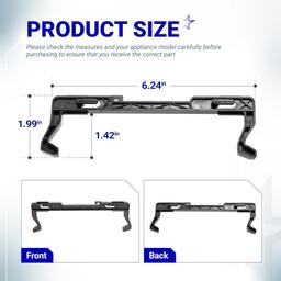 [Lifetime Warranty] 5304522796 Microwave Door Latch - Compatible with Frigidaire Electrolux Gibson Kelvinator Westinghouse Kenmore - Replace AP6979662 4977138 OEM20938991 PS12746282 EAP12746282 thumbnail 3