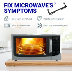 [Lifetime Warranty] 5304522796 Microwave Door Latch - Compatible with Frigidaire Electrolux Gibson Kelvinator Westinghouse Kenmore - Replace AP6979662 4977138 OEM20938991 PS12746282 EAP12746282 thumbnail 8