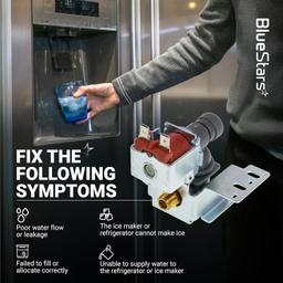 [Lifetime Warranty] WPW10498976 W10498976 Refrigerator Ice Maker Water Inlet Valve - Compatible with Maytag Whirlpool Kenmore Refrigerator - Replace 2315508 WPW10498976 W10420082 W10498974 K-78186 PS11755667 thumbnail 5