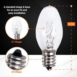 [Lifetime Warranty] 22002263 10W 120V Light Bulb - Pack of 2 thumbnail 4