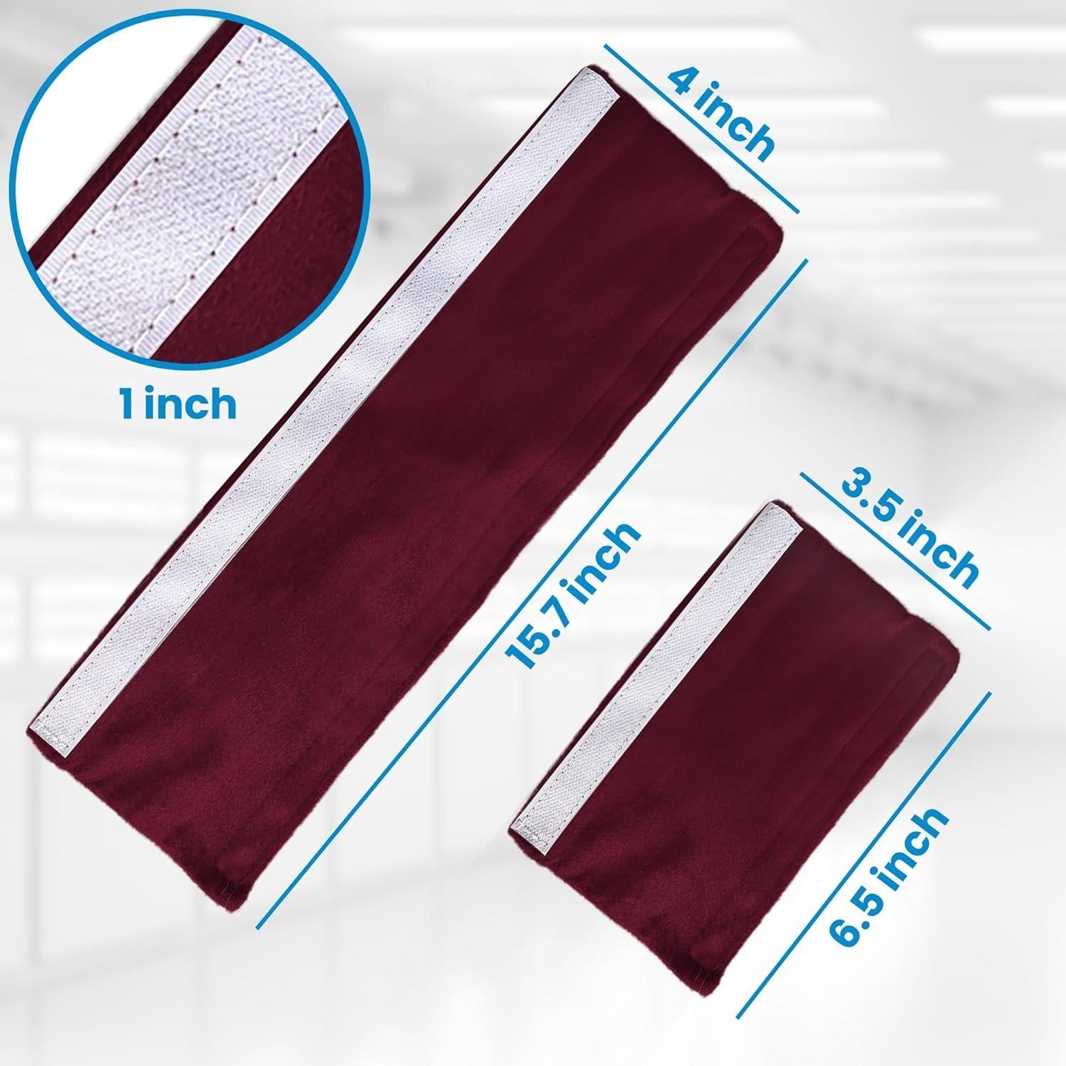 5-4 PCS Fridge Handle Cover & 1 Microwave Handle Cover - Radiant Red image 1