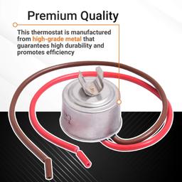 [Lifetime Warranty] 4387503 Refrigerator Bimetal Defrost Thermostat Replacement - Compatible with Whirlpool & Kenmore Refrigerators - Replaces WP4387503 343917 61002113 PS11742474 AP6009317 thumbnail 5