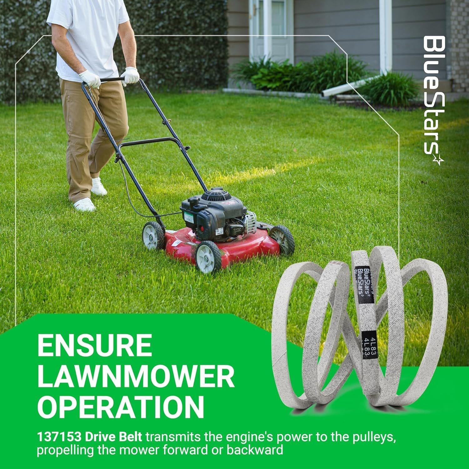 [Lifetime Warranty] Mower Drive Belt 137153 image 6