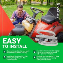 [Lifetime Warranty] Mower Drive Belt 137153 thumbnail 8