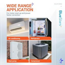 80 uF ±5% MFD 370/440V 50/60Hz CBB65 Round Run Start Capacitor thumbnail 2