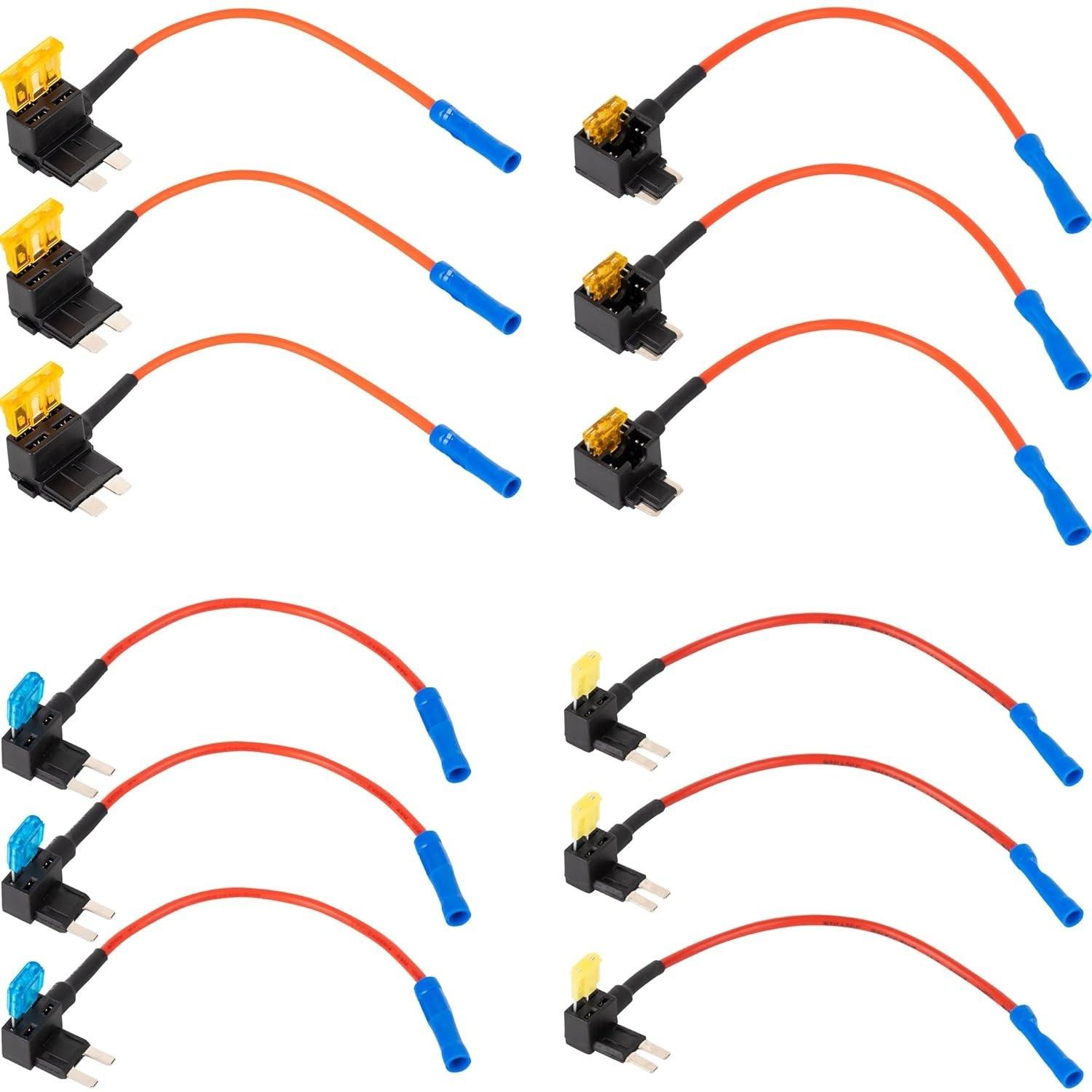 4-Type 12V Add-a-Circuit Adapter and Fuse Kit image 0