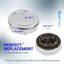 [Lifetime Warranty] DC97-18058C Laundry Appliance Control Knob - Compatible with Samsung Washer/Dryer - Replaces DC97-18058A DC97-18058B DC67-00680A AP6002623 PS11735268 EAP117352689 thumbnail 6